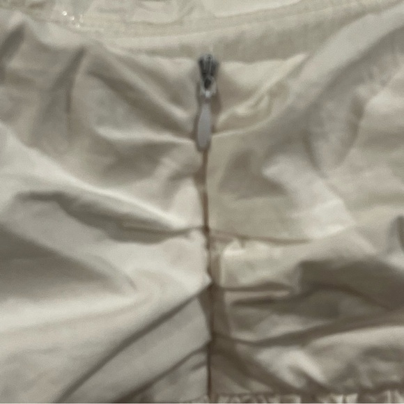 Mango Puff Sleeve Cotton Poplin midi Dress white size 8/large cottage core - Picture 8 of 12